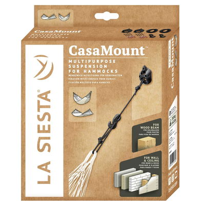 CasaMount für Hängematten, belastbar bis 200 kg, wetterfest, UV-beständig