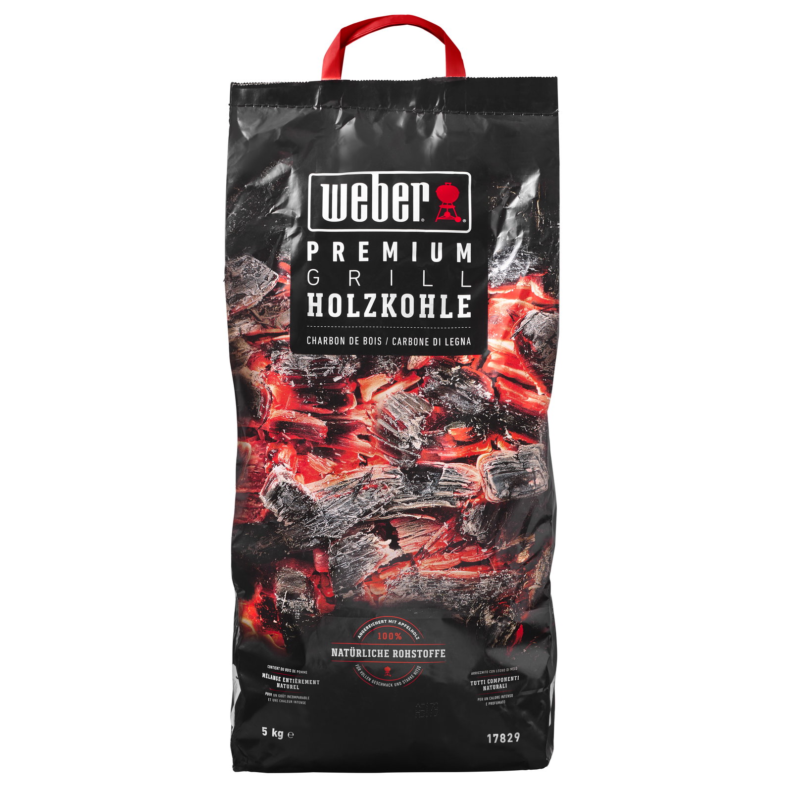Weber Premium / schnell entflammbar, 5 kg, intensive Hitze Weber Premium / schnell entflammbar, 5 kg, intensive Hitze