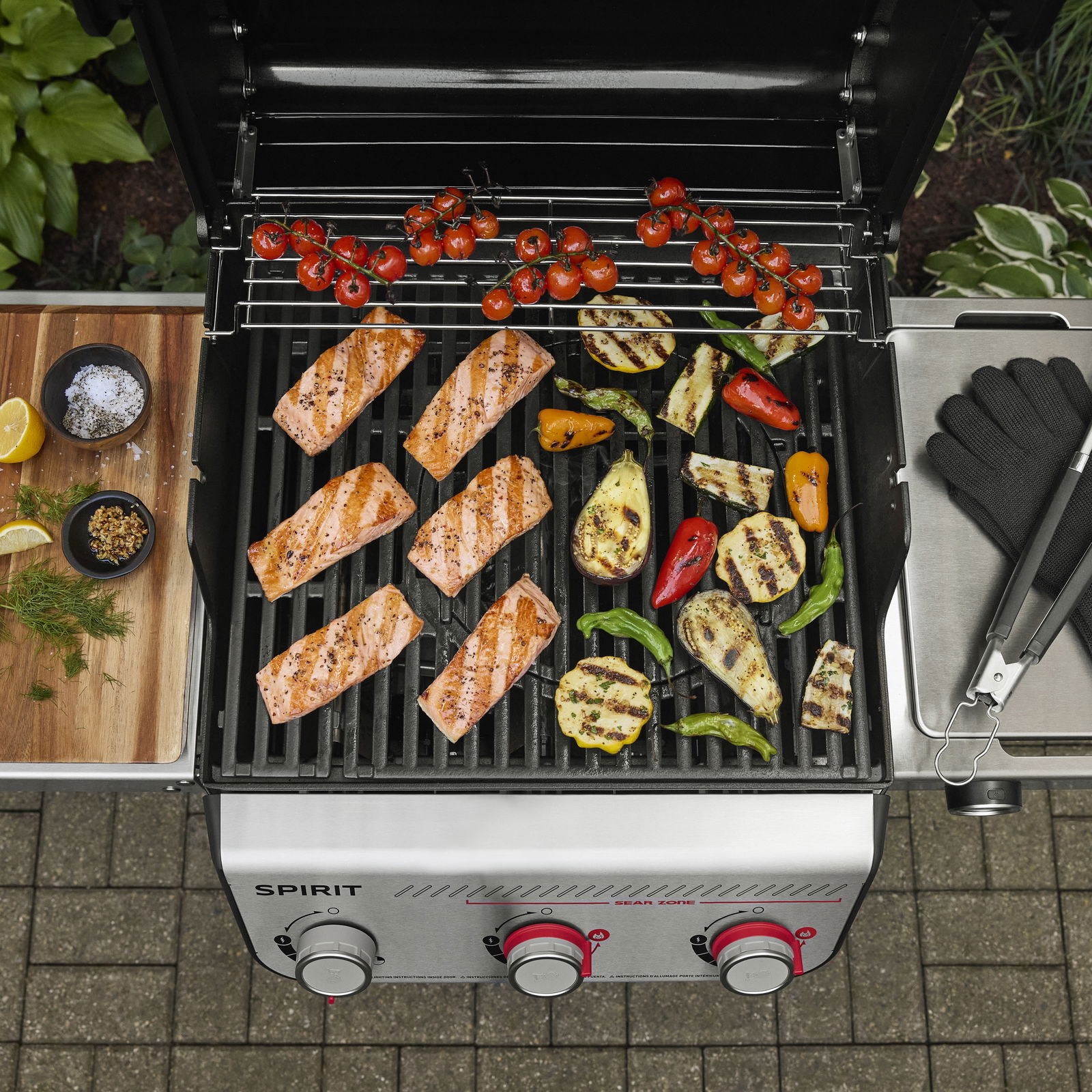 Weber Gasgrill 'Spirit E-310', schwarz