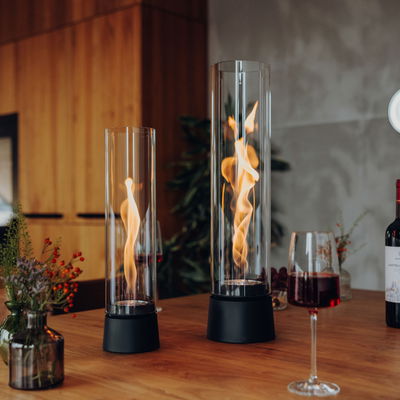 Höfats Tischfeuer Spin Air 1200, mattschwarz