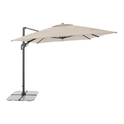 Pendelschirm 'Ravenna HFX', natur, 340 x 270 cm