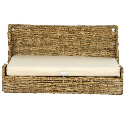 Wandliege 'Seegras', natur, 15 x 25 x 40 cm Wandliege 'Seegras', natur, 15 x 25 x 40 cm
