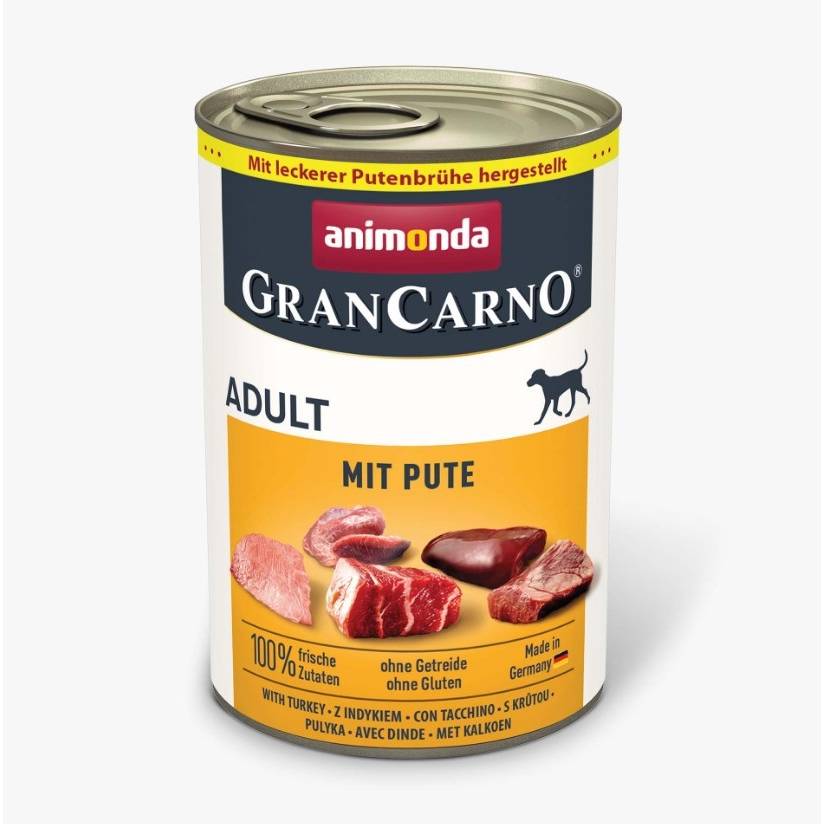 Animonda, Gran Carno Adult mit Pute, 400 g