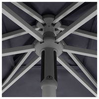 Doppler Sonnenschirm 'Act Neo Push Up', anthrazit, ca. 250 x 200 cm