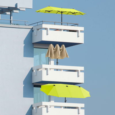 Sonnenschirm Salerno, mit Schutzhülle, ca. 300 x 150 cm Sonnenschirm Salerno, mit Schutzhülle, ca. 300 x 150 cm