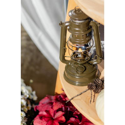 Sturmlaterne 'Baby Special 267', olive, 26,5 x 13,5 x 15 cm Sturmlaterne 'Baby Special 267', olive, 26,5 x 13,5 x 15 cm