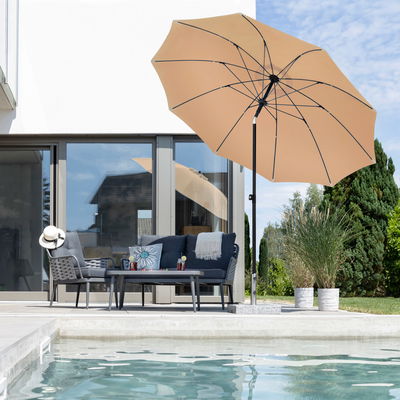 Schneider Sonnenschirm 'Tarifa', apricot, ca. Ø 270 cm