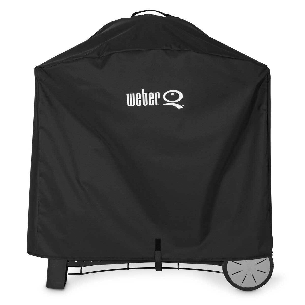 Weber Abdeckhaube für Q-Serie Grillgeräte, 100 % Polyester, schwarz