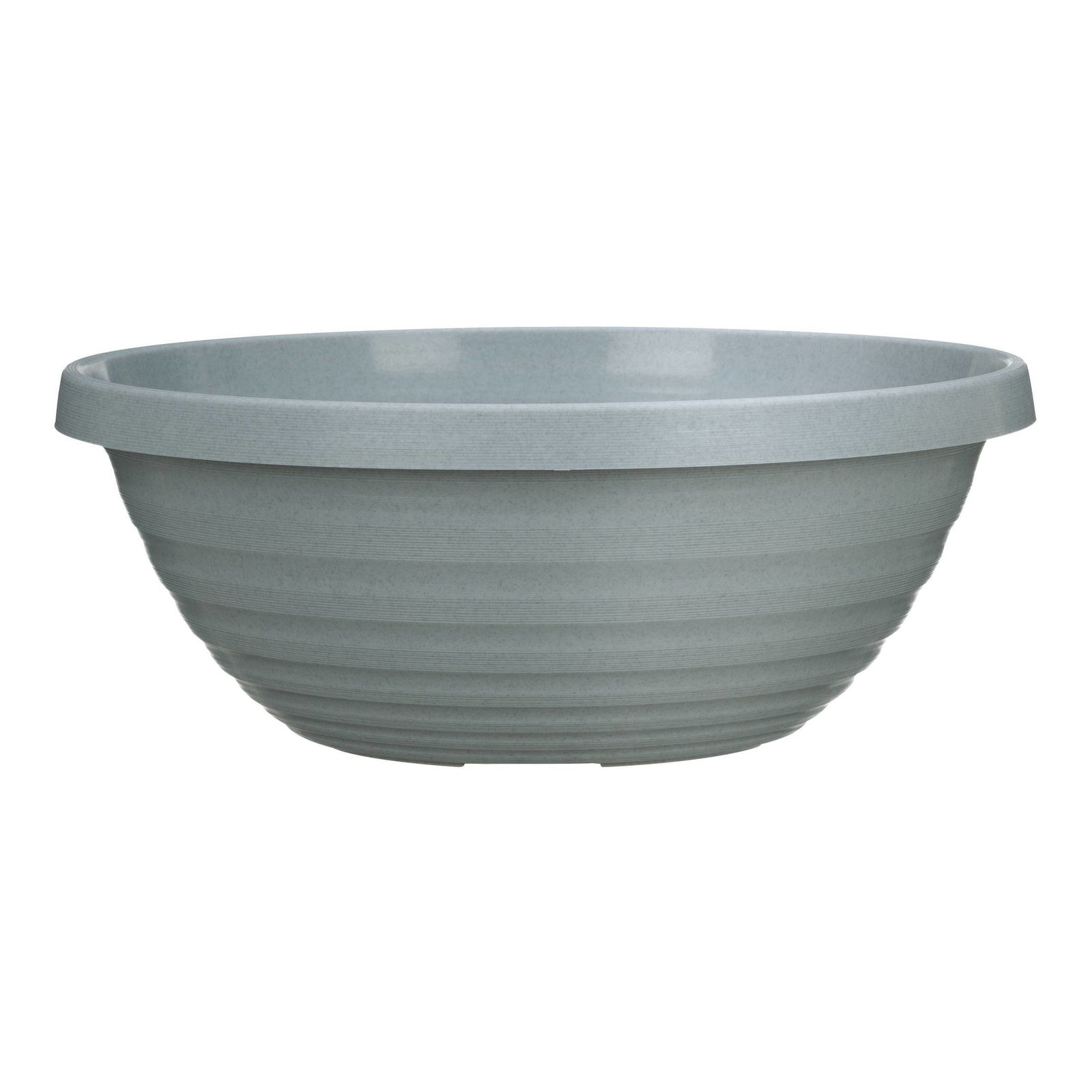 Pflanzschale 'Country Star', granite grey, Ø 39 x H 15 cm, 9,5 Liter