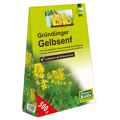 Kölle Bio Gründünger Gelbsenf, 500 g Kölle Bio Gründünger Gelbsenf, 500 g