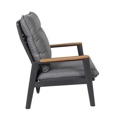 Kölle Loungesessel 'Malibu', anthrazit Kölle Loungesessel 'Malibu', anthrazit