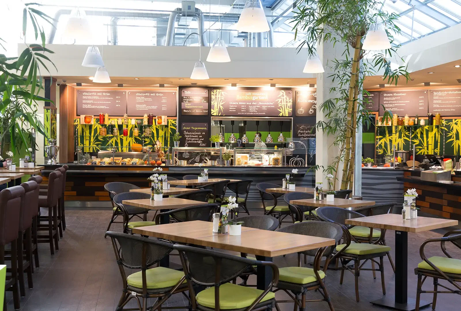 Bambusgarten Nürnberg Restaurant im Pflanzen-Kölle