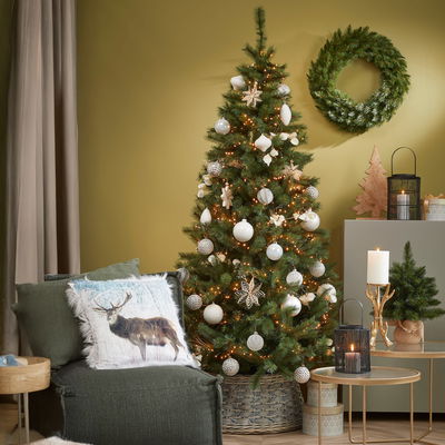 Triumph Tree Kunst-Tanne 'Forest Frosted Slim', Höhe ca. 215 cm