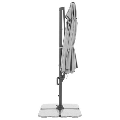 Pendelschirm 'Ravenna HFX', hellgrau, Ø 350 cm Pendelschirm 'Ravenna HFX', hellgrau, Ø 350 cm