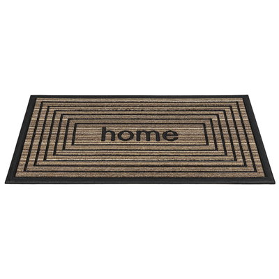 Kölle Fußmatte 'Supra Brown Stripes', ca. 45 x 75 cm