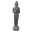 Buddha stehend, grau, Steinguss, 44 x 35 x 158 cm, 148 kg