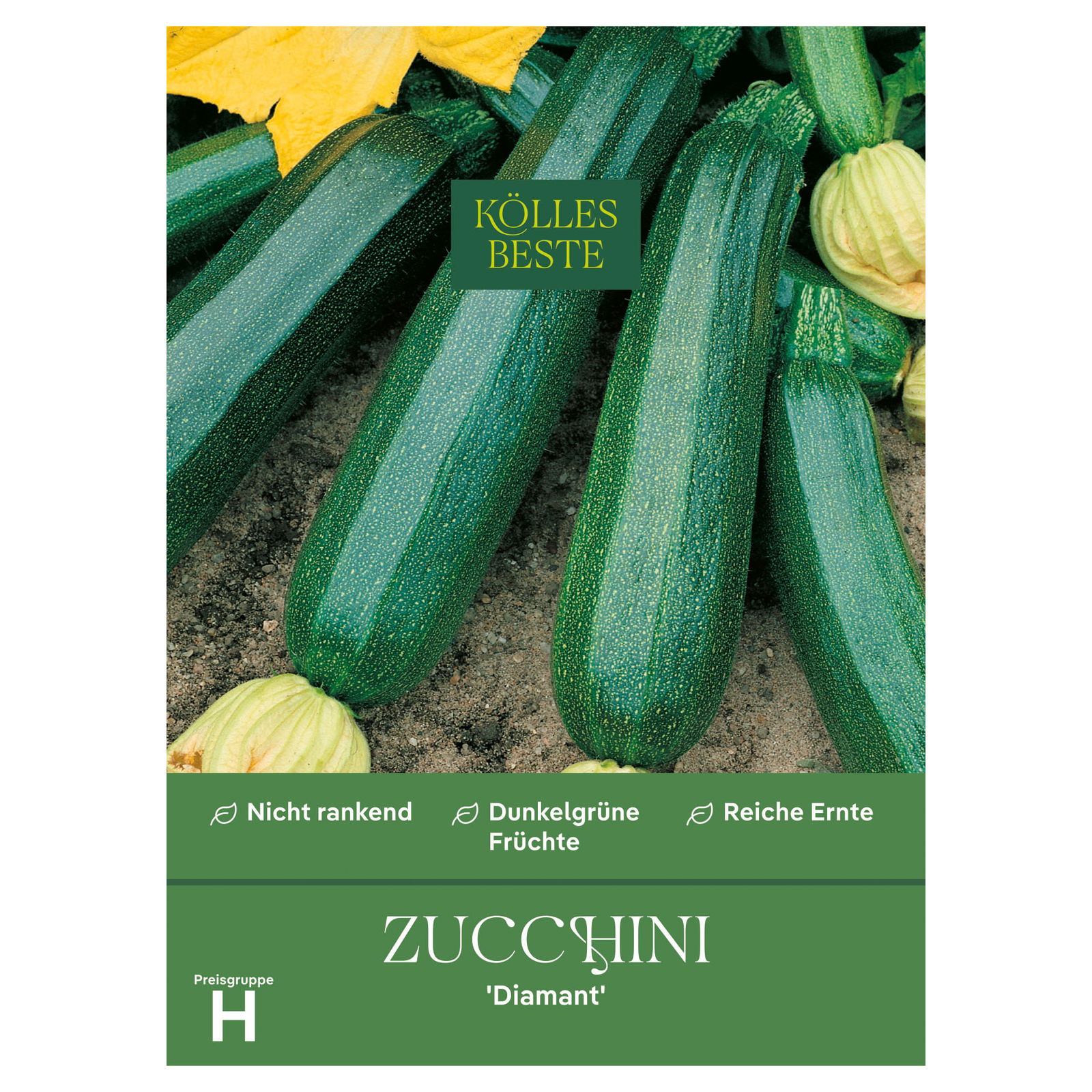 Kölles Beste Gemüsesamen, Zucchini 'Diamant'