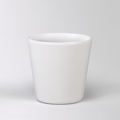 Übertopf 'Dallas Esprit', weiß matt, ca. Ø 19 x H 18 cm Übertopf 'Dallas Esprit', weiß matt, ca. Ø 19 x H 18 cm