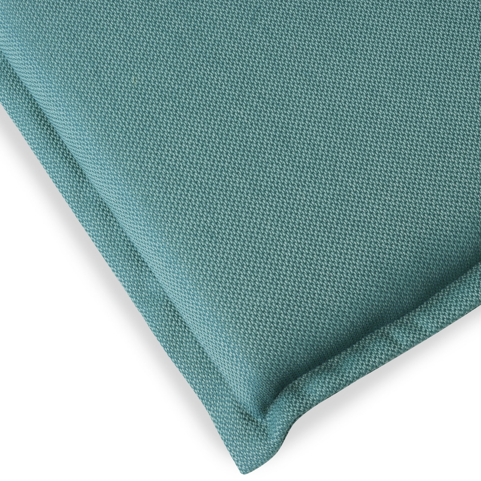 Kölles Beste Hochlehnerauflage 'Twist', petrol, ca. 120 x 50 cm