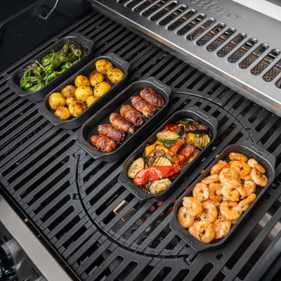 Enders Tapasschalen, 4er-Set, schwarz, Gusseisen Enders Tapasschalen, 4er-Set, schwarz, Gusseisen