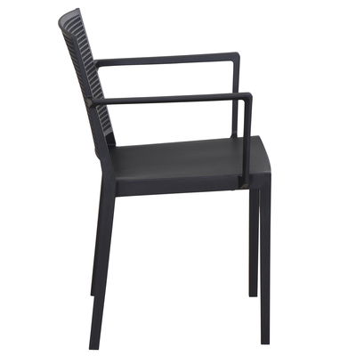 Stapelsessel 'Square', anthrazit