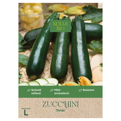 Kölle Bio Gemüsesamen, Zucchini 'Dunja'