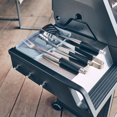 Enders Grillbesteck inkl. Tasche, 3er-Set, Edelstahl Enders Grillbesteck inkl. Tasche, 3er-Set, Edelstahl