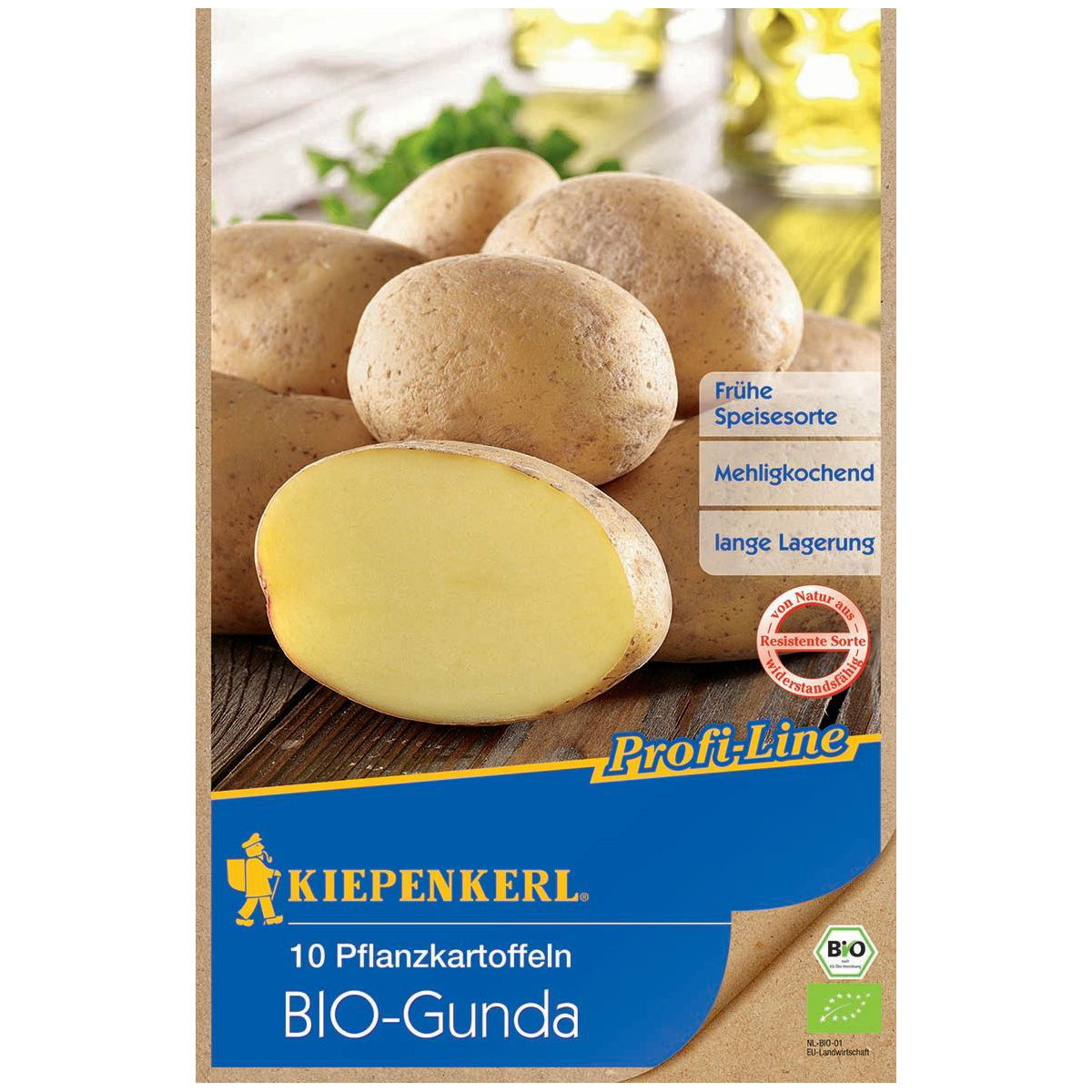 Pflanzkartoffel BIO 'G&a', 10 Kartoffeln