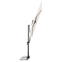 Doppler Pendelschirm 'Active', Green Edition City, natur, ca. 240 x 135 cm