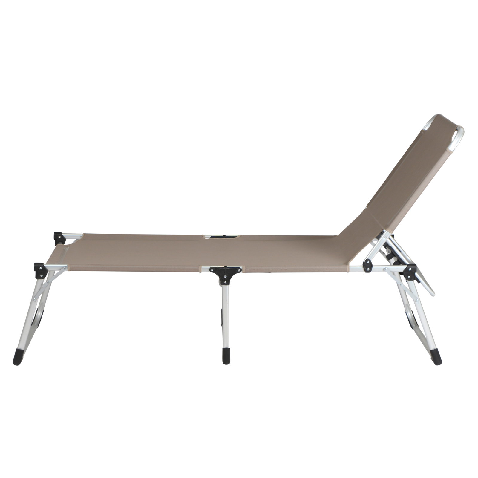 Dreibeinliege XXL, taupe Dreibeinliege XXL, taupe