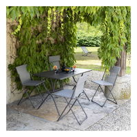 Lafuma Klapptisch 'Balcony', titan, ca. 72 x 120 x H70 cm