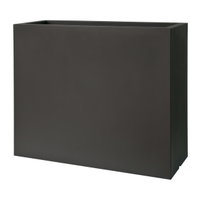 Euro 3 Plast Pflanzkasten 'Kube High', perlschwarz, ca. 100 x 40 x H 70 cm Euro 3 Plast Pflanzkasten 'Kube High', perlschwarz, ca. 100 x 40 x H 70 cm