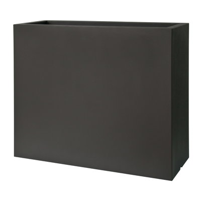 Euro 3 Plast Pflanzkasten 'Kube High', perlschwarz, ca. 100 x 40 x H 70 cm Euro 3 Plast Pflanzkasten 'Kube High', perlschwarz, ca. 100 x 40 x H 70 cm