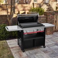 Weber Griddle, Premium-Plancha 76 cm, schwarz