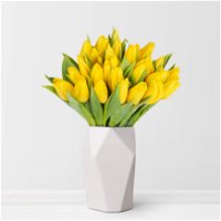 Blumenbund mit Tulpen, 30er-Bund, gelb, inkl. gratis Grußkarte