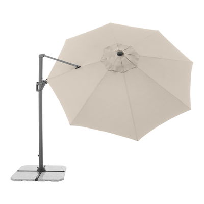 Pendelschirm 'Ravenna HFX', natur, Ø 350 cm Pendelschirm 'Ravenna HFX', natur, Ø 350 cm