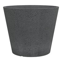 Pflanzgefäß 'C-Cone', schwarz, Ø 29 x H 24,5 cm, 10 Liter