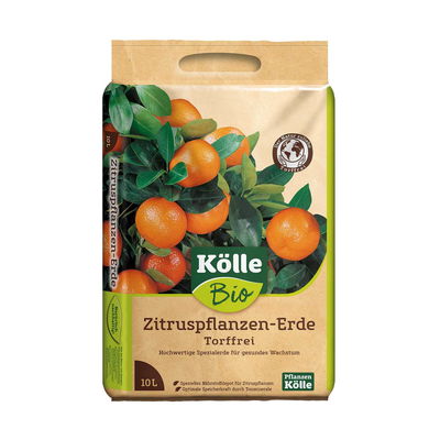 Kölle Bio Zitruspflanzenerde, torffrei, 10 Liter