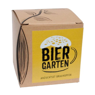 Anzuchtset Biergarten, Saatgut und Anzuchterde inklusive, Bio-Qualität Anzuchtset Biergarten, Saatgut und Anzuchterde inklusive, Bio-Qualität