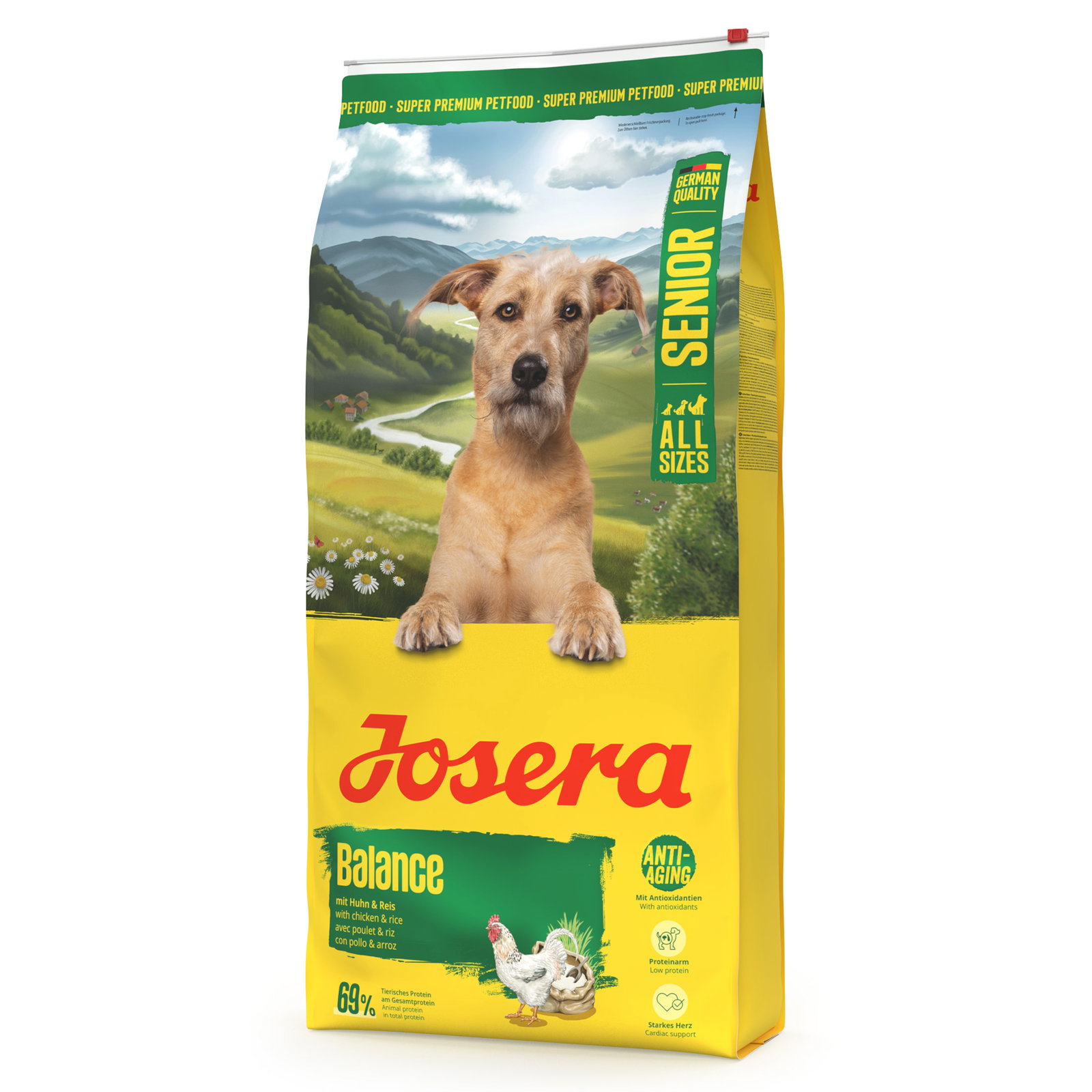 Josera Hundefutter Senior Balance mi Huhn & Reis, 12,5kg Josera Hundefutter Senior Balance mi Huhn & Reis, 12,5kg