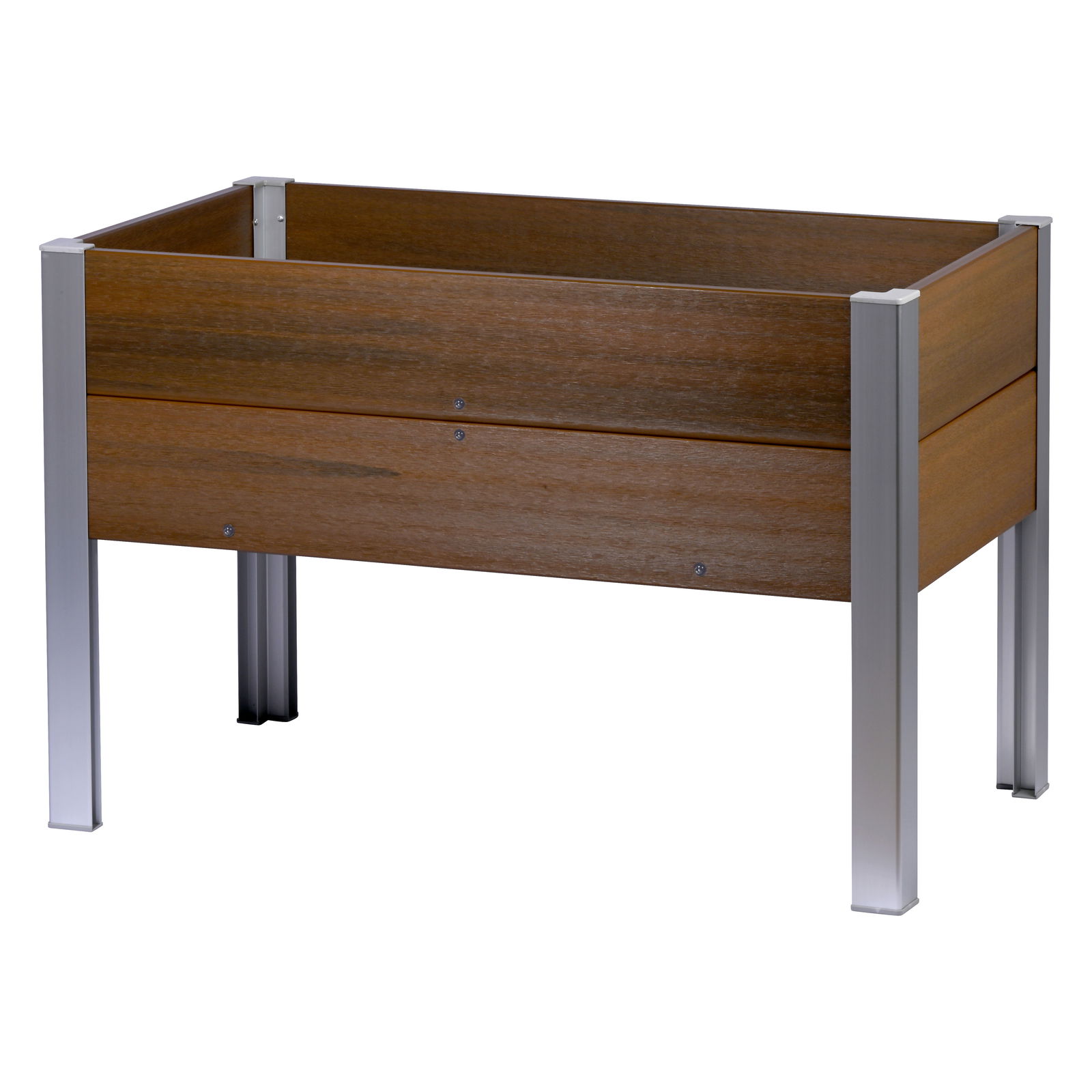 WPC-Hochbeet, teak, 91 x 50 x H60 cm