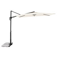 Doppler Pendelschirm 'Active', Green Edition City, natur, ca. 240 x 135 cm