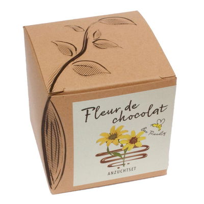Anzuchtset Fleur de Chocolat, Saatgut und Anzuchterde inklusive Anzuchtset Fleur de Chocolat, Saatgut und Anzuchterde inklusive
