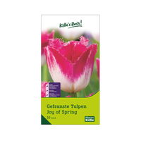 Tulpen 'Joy of Spring', zerfranst, 10 Blumenzwiebeln, Größe 11/12