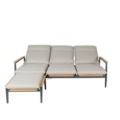 Alu-Loungegruppe 'Bali' inkl. Auflagen, 5 teilig Alu-Loungegruppe 'Bali' inkl. Auflagen, 5 teilig