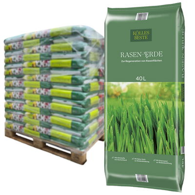 Kölles Beste Rasenerde,  30 Sack à 40 l, gesamt 1200 Liter