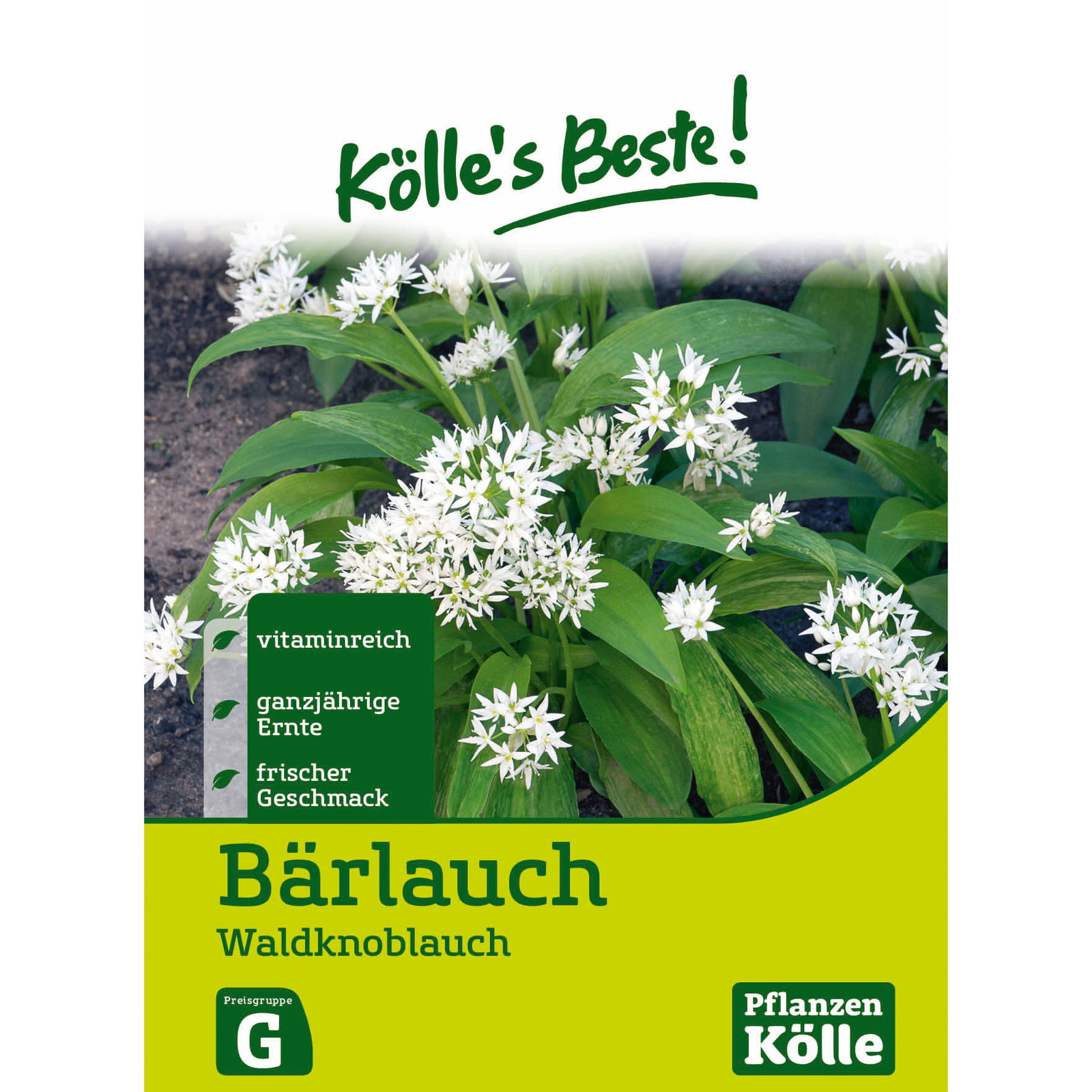 Kölle's Beste Bärlauch/Allium/Ursinum, 7 g