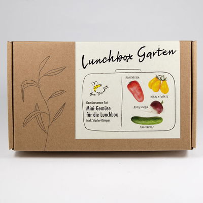 Mini-Gemüse' Saatgut: Balkonpaprika, Snackgurken, Obsttomaten, Radieschen