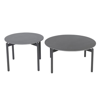 Alu-Beistelltisch 'Salina', Ø ca. 87 cm, Höhe 38 cm