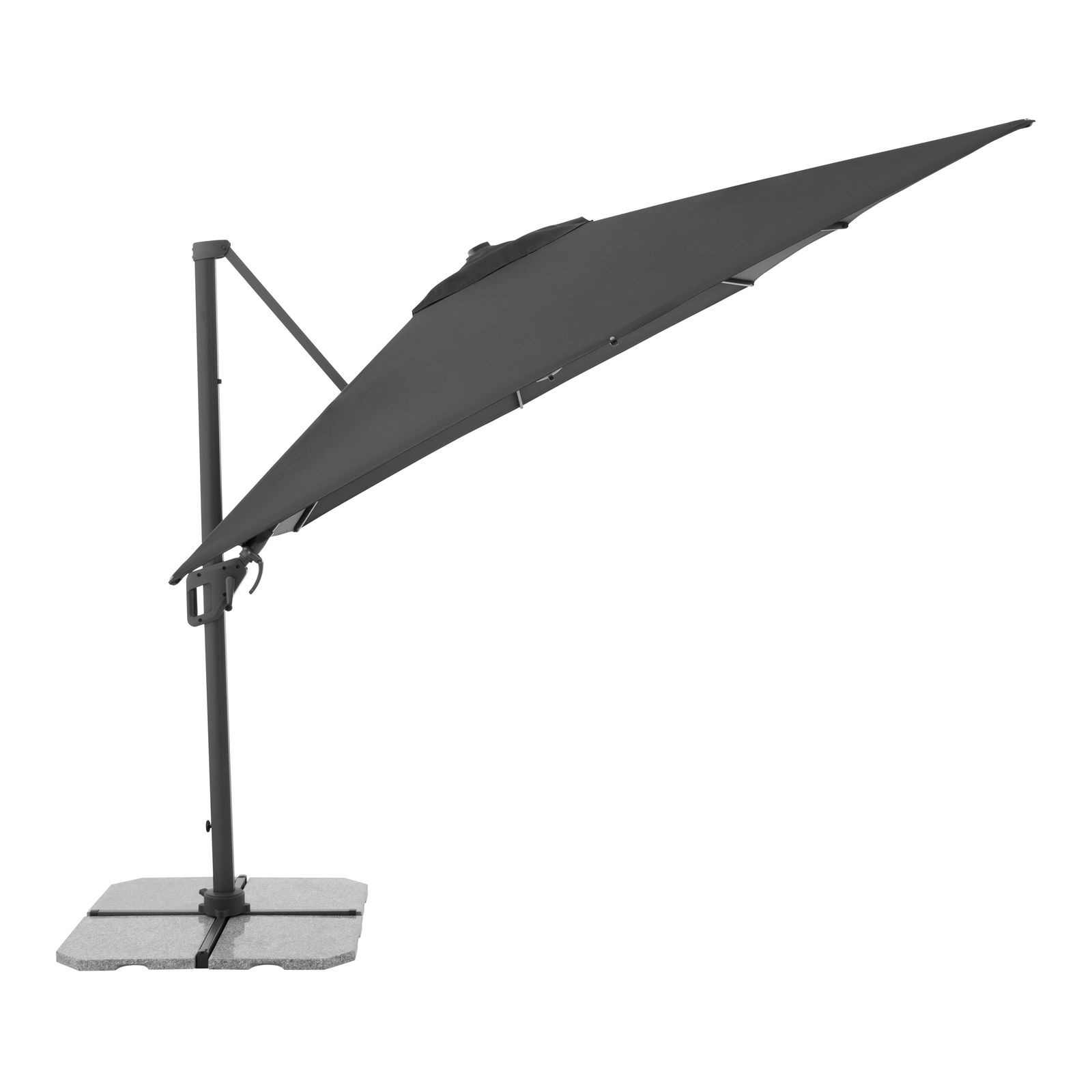 Pendelschirm 'Ravenna HFX', anthrazit, 340 x 270 cm